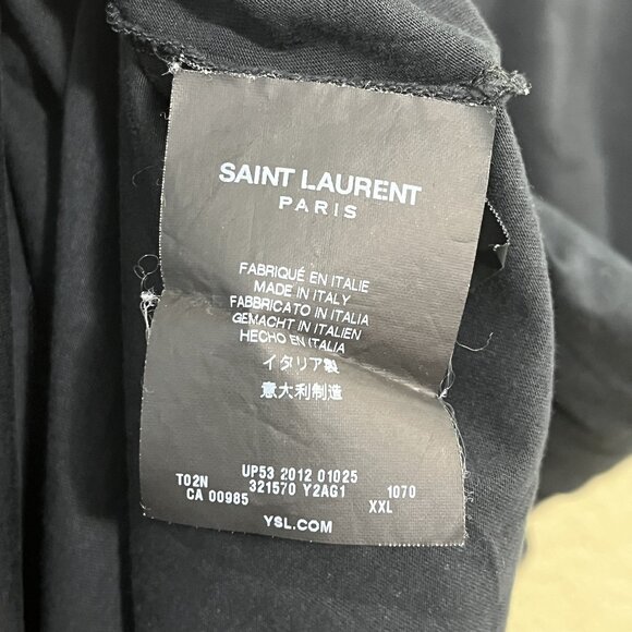 Grimes Saint Laurent YSL Swan Shirt XXL - Picture 5 of 7